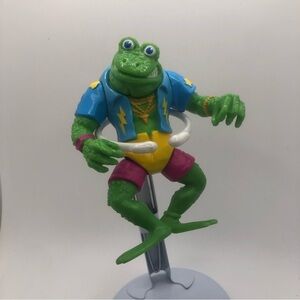 80S TMNT Teenage Mutant Ninja Turtles Ghengis Frog No Accessories